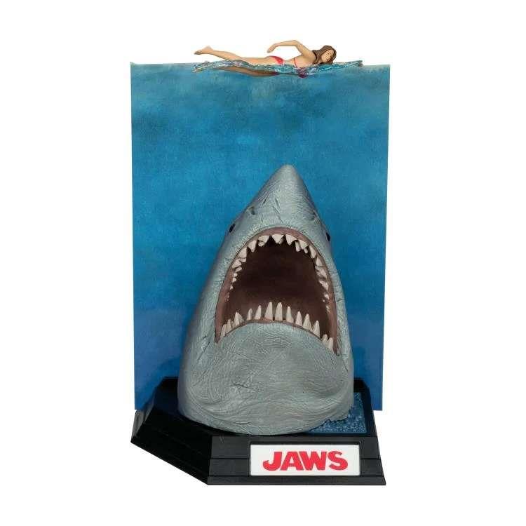MOVIE MANIA JAWS 50TH ANNI LTE ED FIGURE
