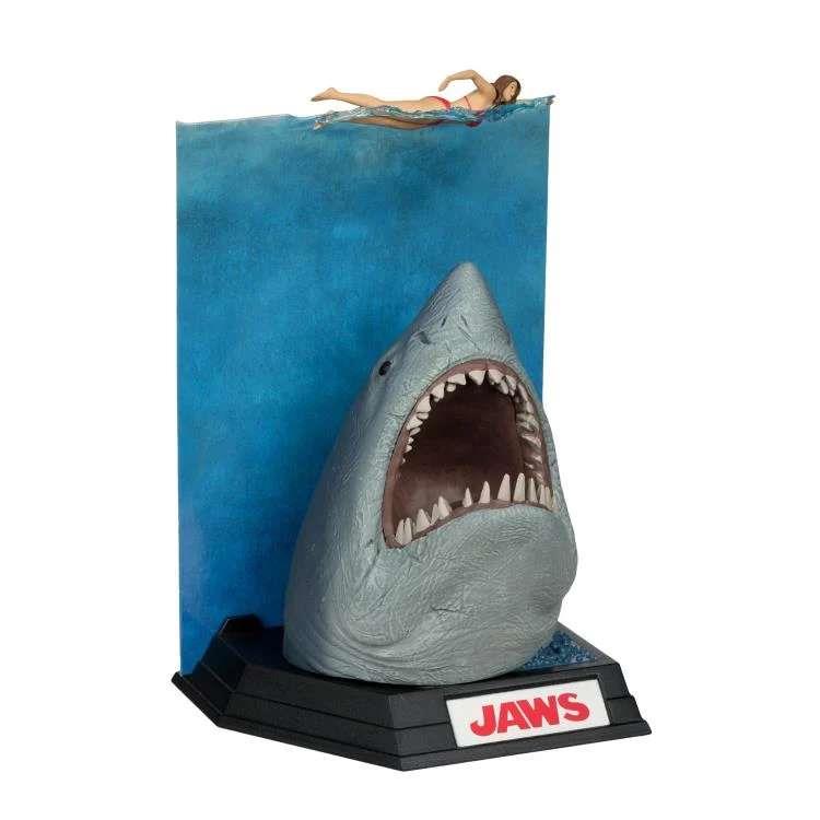 MOVIE MANIA JAWS 50TH ANNI LTE ED FIGURE
