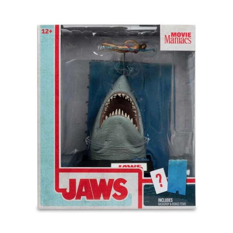 MOVIE MANIA JAWS 50TH ANNI LTE ED FIGURE