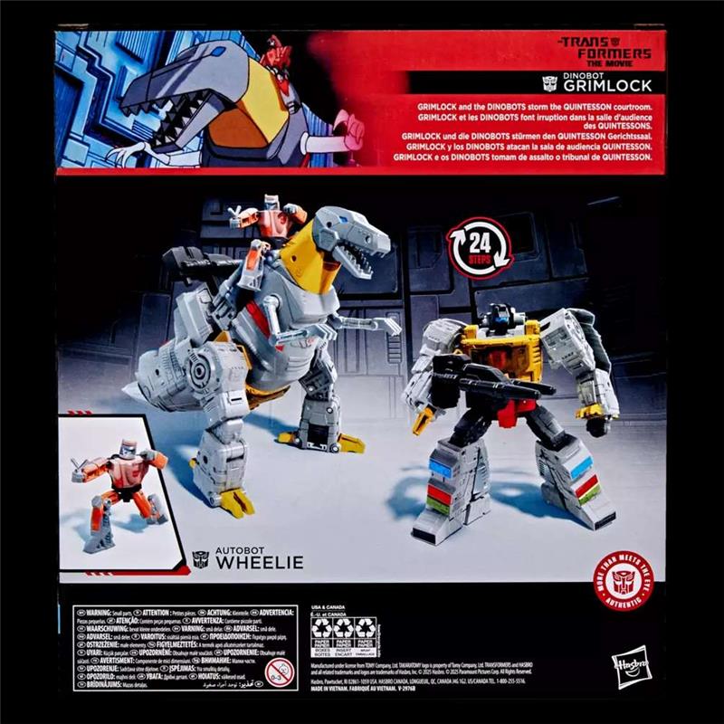 TRANSFORMERS STUDIO SERIES - TRANSFORMERS THE MOVIE GRIMLOCK AND WHEELIE