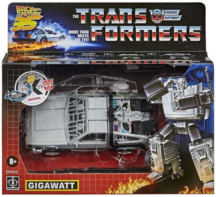 TRANSFORMERS X BACK TO THE FUTURE - DELOREAN GIGAWATT