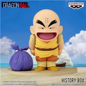 banpresto dragon ball history box krillin