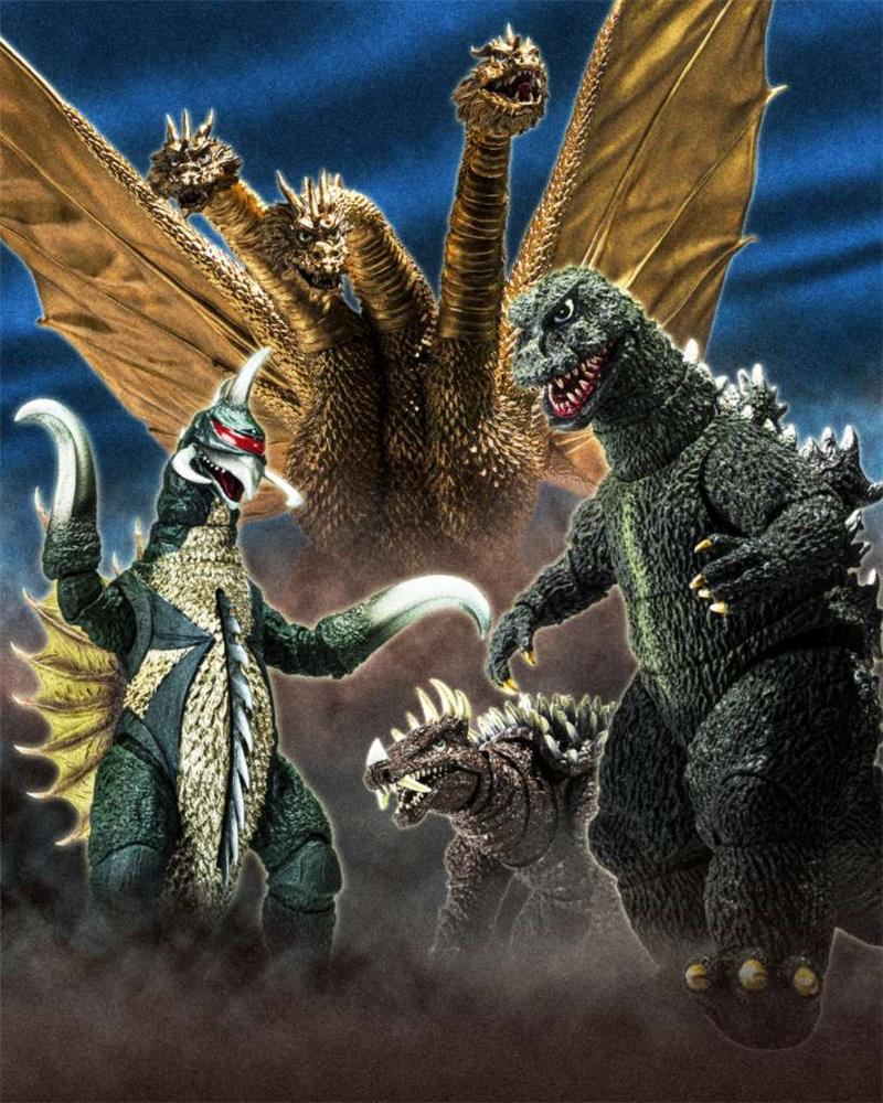 S.H. MONSTERARTS - GODZILLA KING GHIDORAH 1972