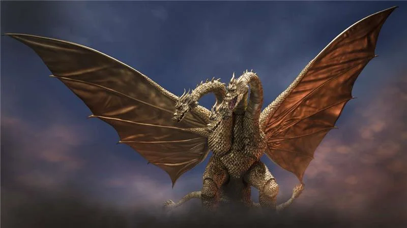 S.H. MONSTERARTS - GODZILLA KING GHIDORAH 1972