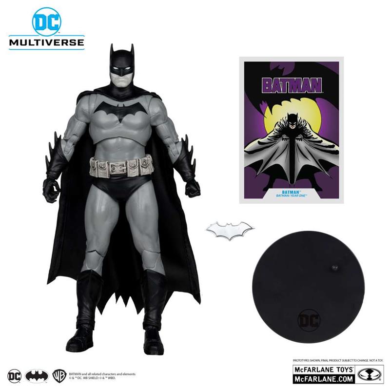 DC MULTIVERSE BATMAN YEAR ONE PT4 GOLD LABEL PLATINUM BATMAN