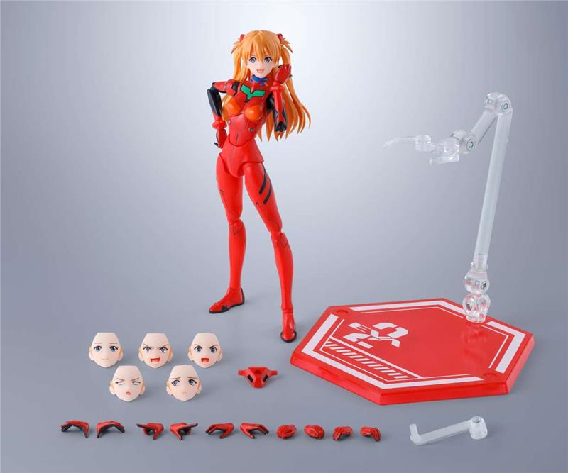 S.H. FIGUARTS - NEON GENESIS EVANGELION ASUKA SHIKINAMI LANGLEY