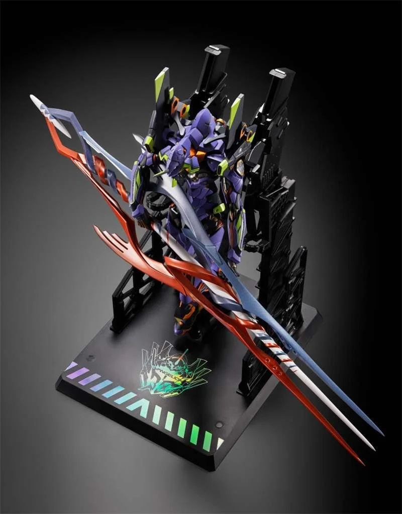 METAL BUILD - NEON GENESIS EVANGELION TEST TYPE-01 METAL BUILD 30TH WITH THE SPEAR OF GAIUS