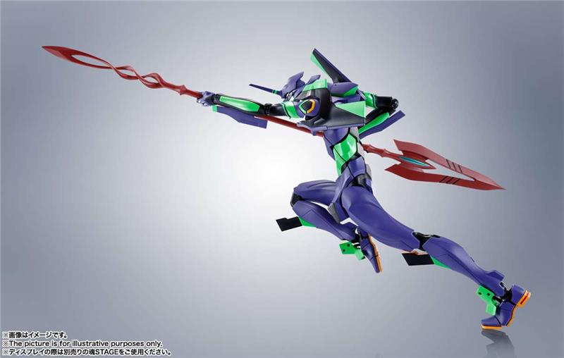 ROBOT SPIRITS SIDE EVA TEST TYPE-01 + SPEAR OF CASSIUS NEW COLOR