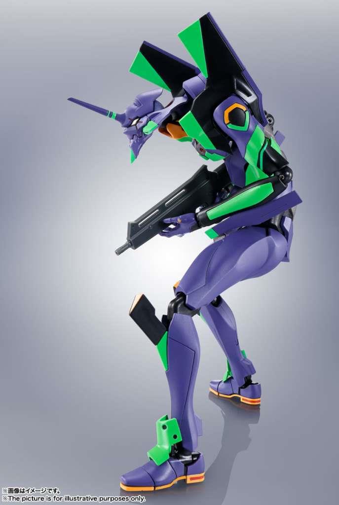 ROBOT SPIRITS SIDE EVA TEST TYPE-01 + SPEAR OF CASSIUS NEW COLOR