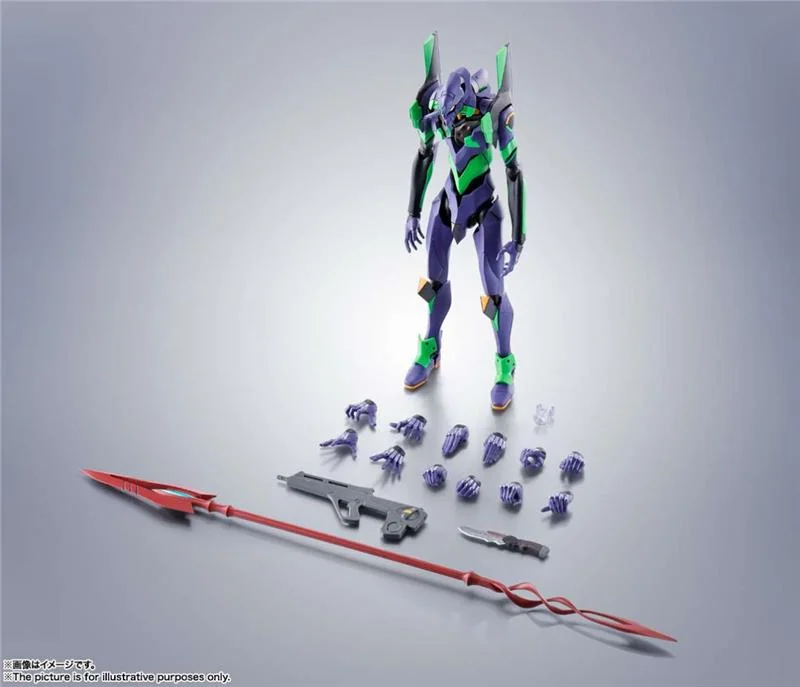 ROBOT SPIRITS SIDE EVA TEST TYPE-01 + SPEAR OF CASSIUS NEW COLOR