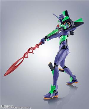bandai robot spirits side eva test type 01  spear of cassius new color