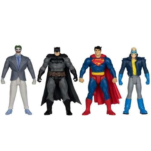 DC DIRECT DARK KNIGHT RETURNS 3INCH COMIC FIGURE 4PK