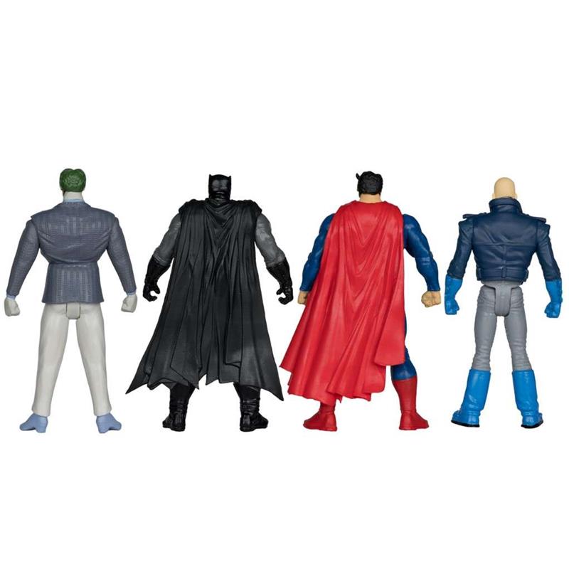 DC DIRECT DARK KNIGHT RETURNS 3INCH COMIC FIGURE 4PK