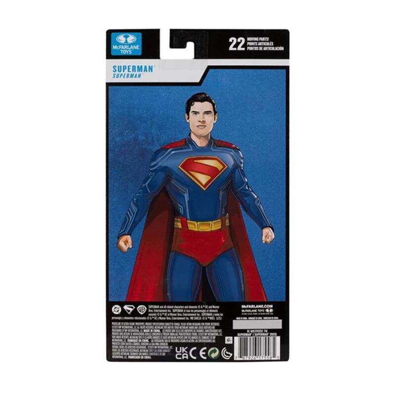 DC MULTIVERSE SUPERMAN MOVIE 2025 BLISTER ACTION FIGURE