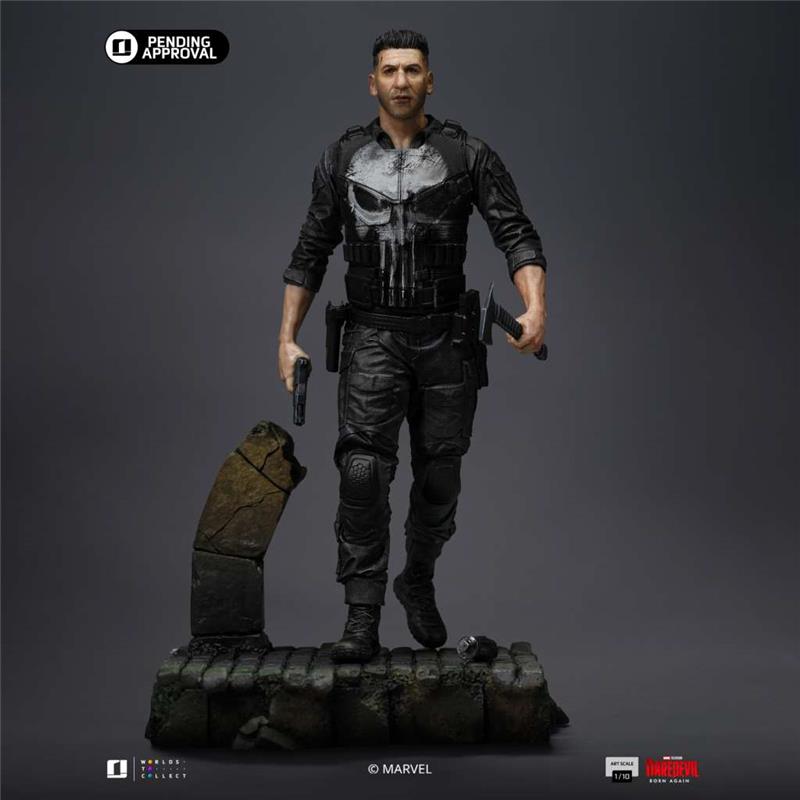 1/10 IRON STUDIOS - DAREDEVIL BORN AGAIN PUNISHER