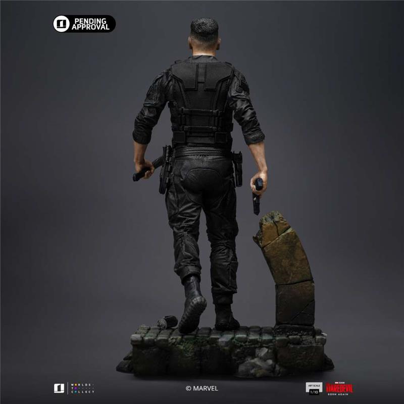 1/10 IRON STUDIOS - DAREDEVIL BORN AGAIN PUNISHER