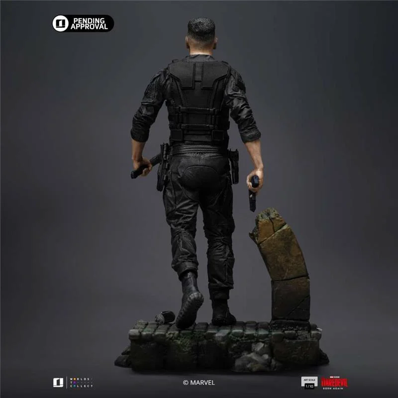 1/10 IRON STUDIOS - DAREDEVIL BORN AGAIN PUNISHER