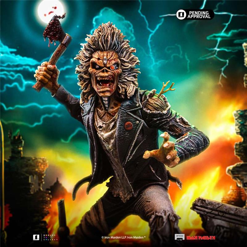 1/10 IRON STUDIOS - IRON MAIDEN EDDIE 50TH YEAR ANNIVERSARY