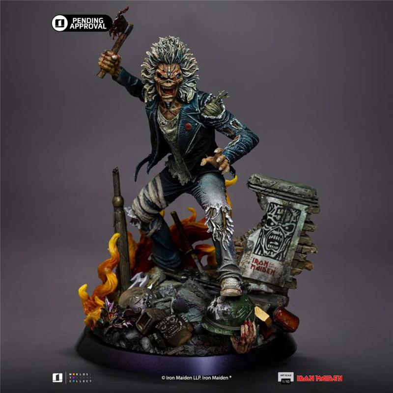 1/10 IRON STUDIOS - IRON MAIDEN EDDIE 50TH YEAR ANNIVERSARY