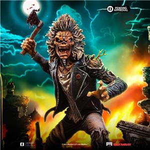 iron studios iron studios iron maiden eddie 50th year anniversary