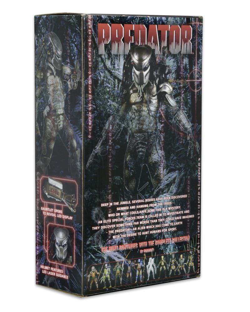 1/4 NECA - PREDATOR JUNGLE HUNTER W LED LIGHTS