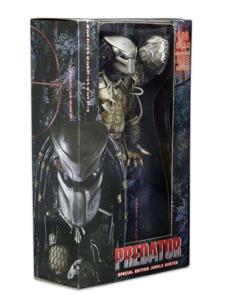 1/4 NECA - PREDATOR JUNGLE HUNTER W LED LIGHTS