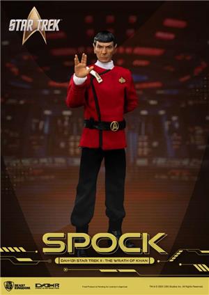 beast kingdom dah star trek ii the wrath of khan spock