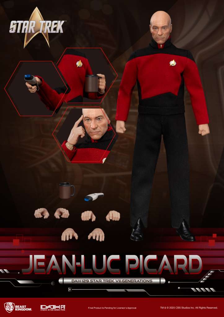 DAH - STAR TREK VII GENERATIONS JEAN LUC PICARD