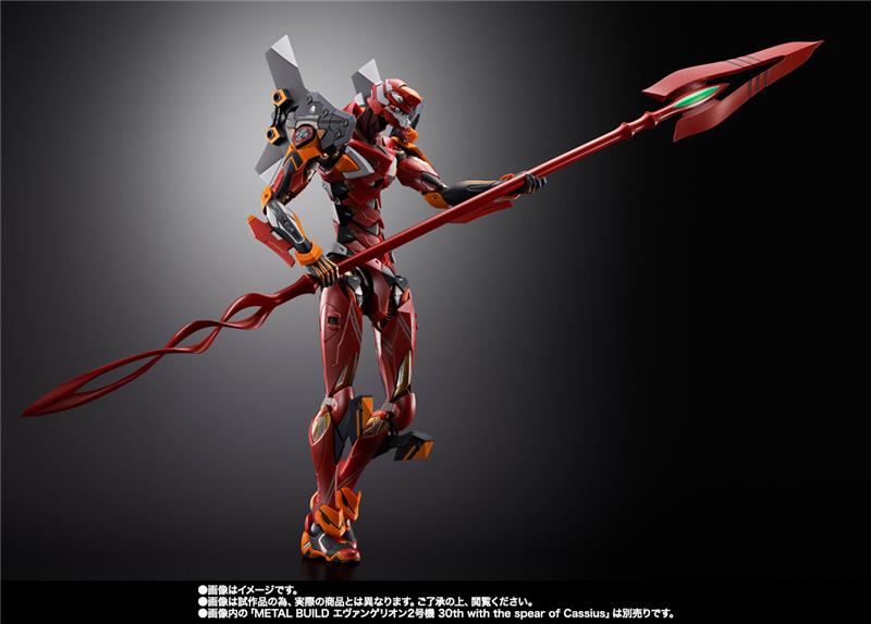 METAL BUILD - 3 SPEARS SET FOR EVANGELION 30TH WITH ANOTHER COLOR