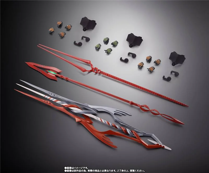 METAL BUILD - 3 SPEARS SET FOR EVANGELION 30TH WITH ANOTHER COLOR