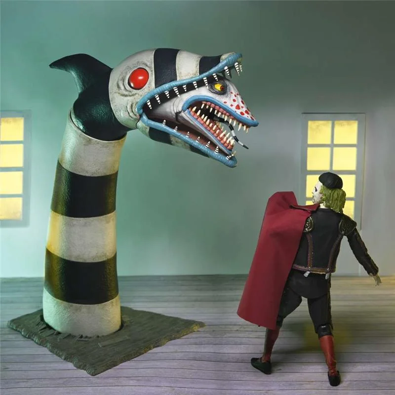 NECA - BEETLEJUICE 2 ULTIMATE MATADOR BEETLEJUICE AND SANDWORM AF 2-PACK