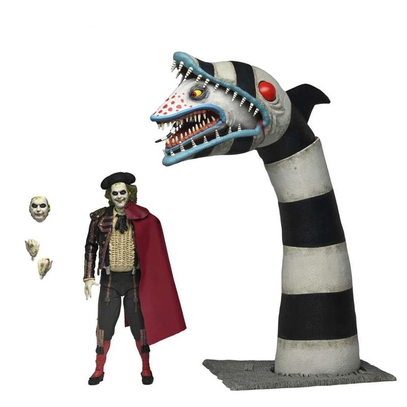 NECA - BEETLEJUICE 2 ULTIMATE MATADOR BEETLEJUICE AND SANDWORM AF 2-PACK