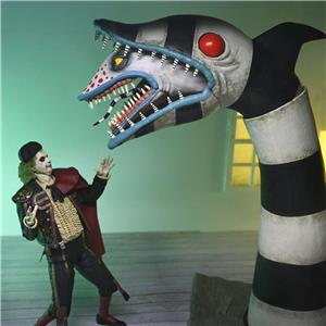 neca beetlejuice 2 ultimate matador beetlejuice and sandworm af 2 pack