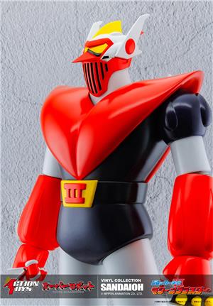 action toys super robot vinyl collection astrorobot sandaioh