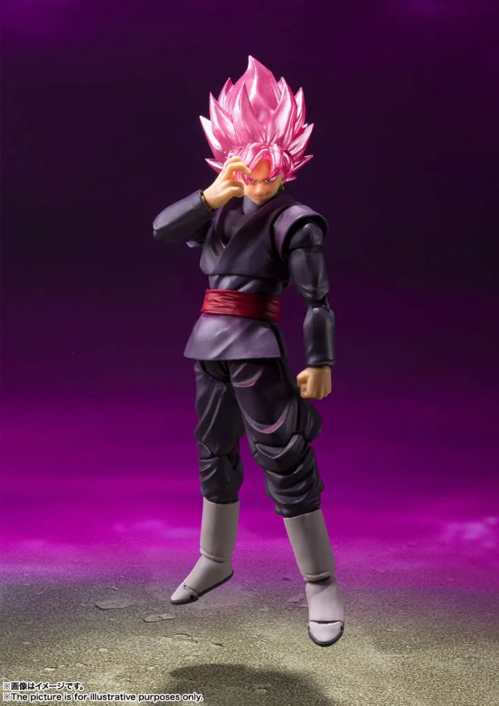 S.H.FIGUARTS - DRAGON BALL GOKU BLACK SUPER SAIYAN ROSE RISTAMPA 2026
