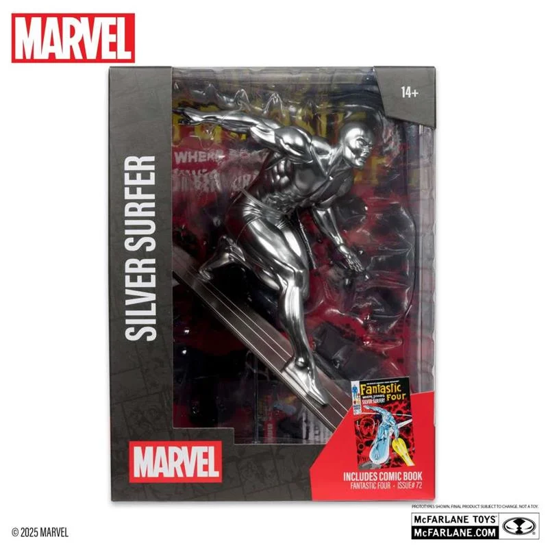 MARVEL COLLECTION W6 1:6 SILVER SURFER (FANTASTIC FOUR #72) FIGURE