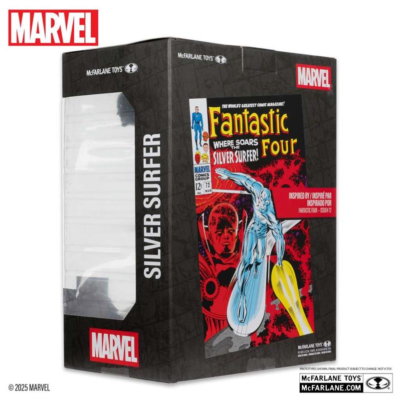 MARVEL COLLECTION W6 1:6 SILVER SURFER (FANTASTIC FOUR #72) FIGURE