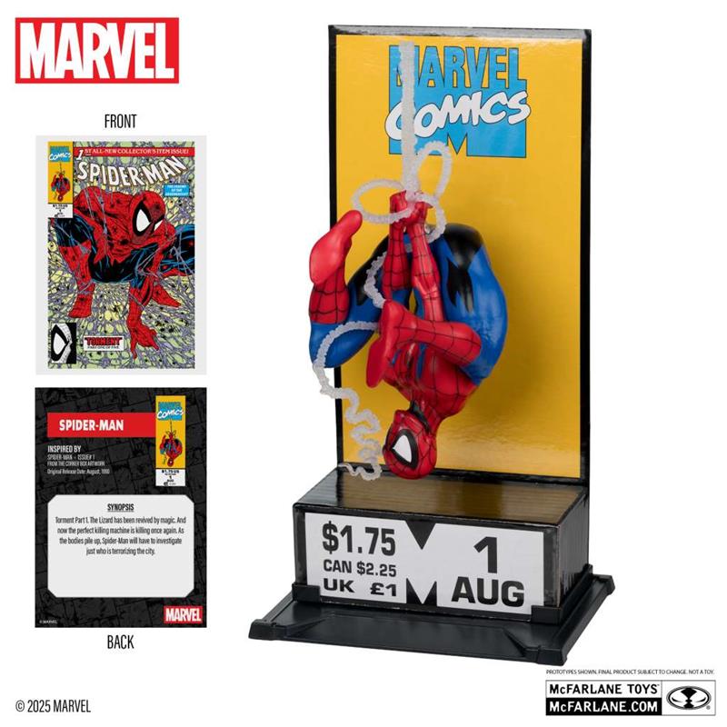 MARVEL COLLECTION 1:10 WV5 SPIDER-MAN CORNER BOX FIGURE