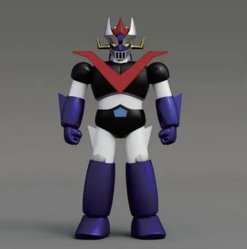 32CM GRANDE MAZINGA CON TETSUYA (COMIC COLOR)