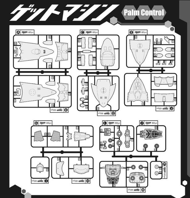 GETTER MACHINE MODEL KIT