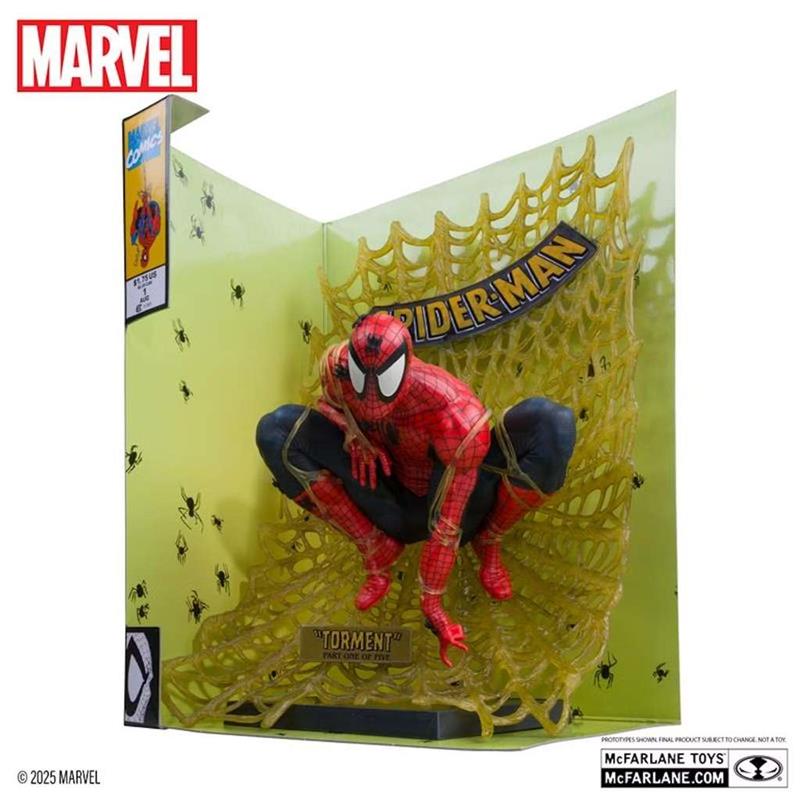 MARVEL COLLECTION 1:6 WV6 SPIDER-MAN (SPIDER-MAN N.1 BLACK AND GOLD VARIANT)