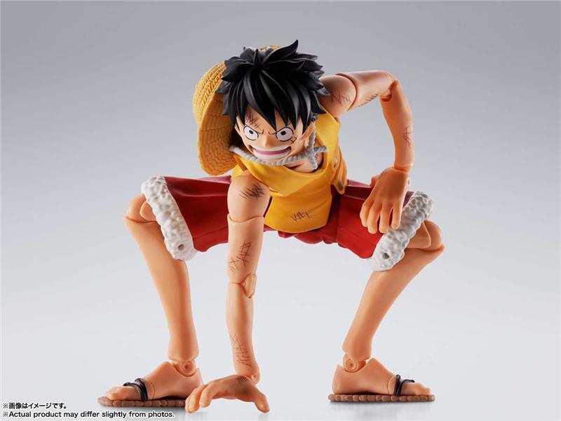 S.H.FIGUARTS - ONE PIECE MONKEY D.LUFFY MARINEFORD