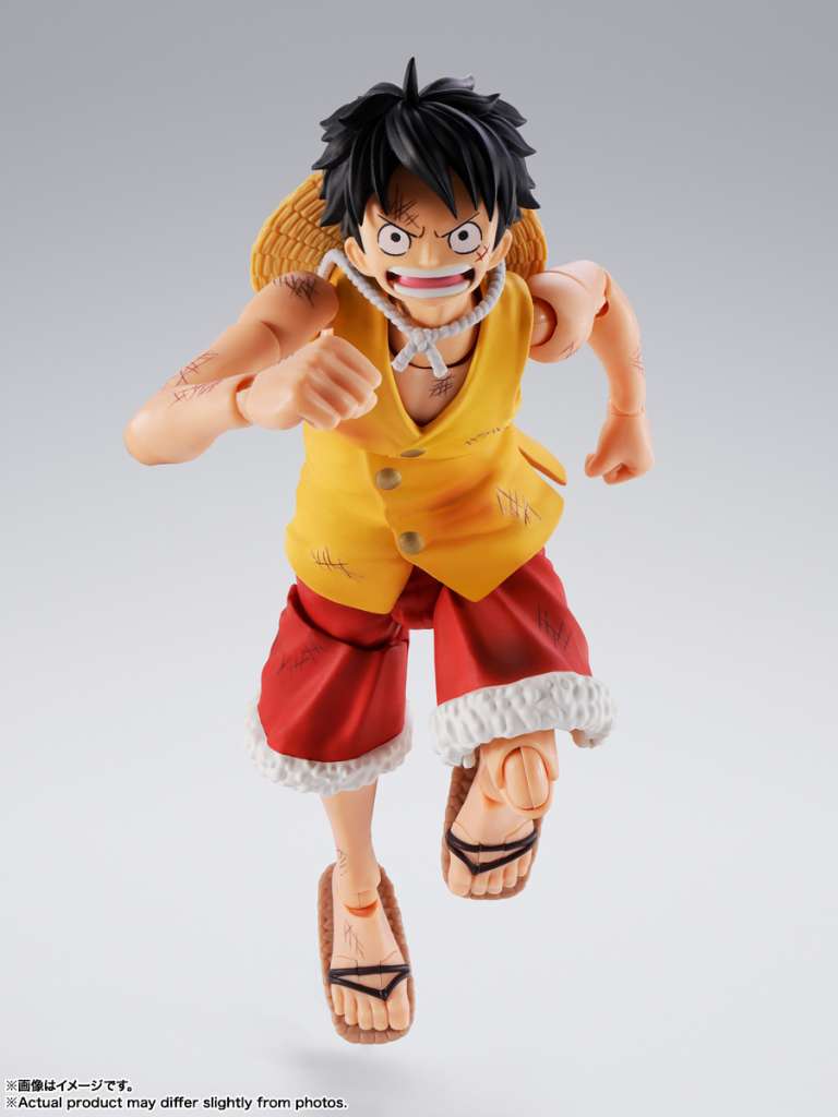 S.H.FIGUARTS - ONE PIECE MONKEY D.LUFFY MARINEFORD