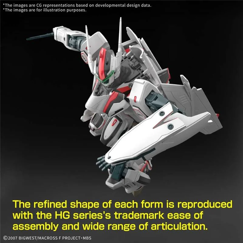 1/100 HG VF-25F MESSIAH VALK ALTO C SET