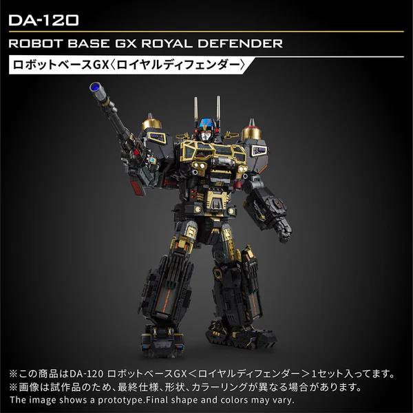 DIACLONE DA-120 ROBOT BASE GX ROYAL DEFENDER