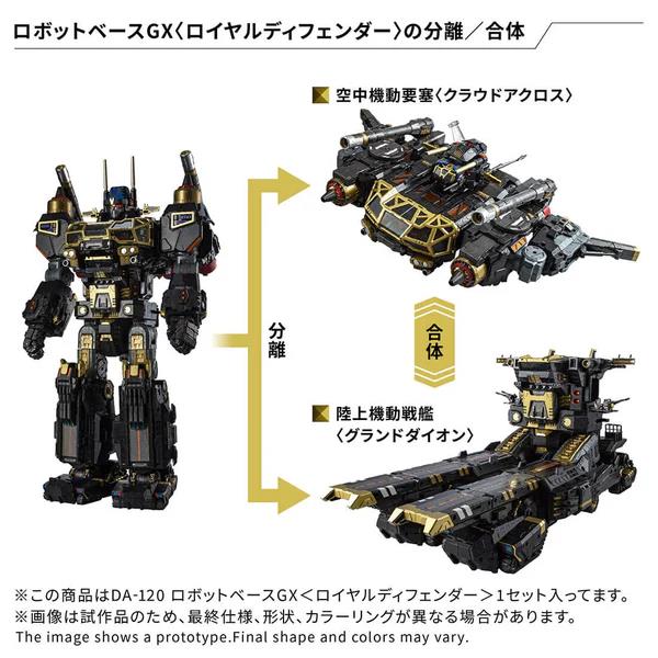 DIACLONE DA-120 ROBOT BASE GX ROYAL DEFENDER