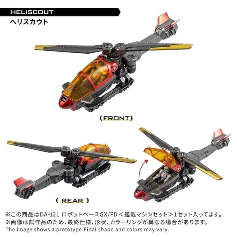 DIACLONE DA-121 ROBOT BASE GX/FD - CARRIER MACHINE SET