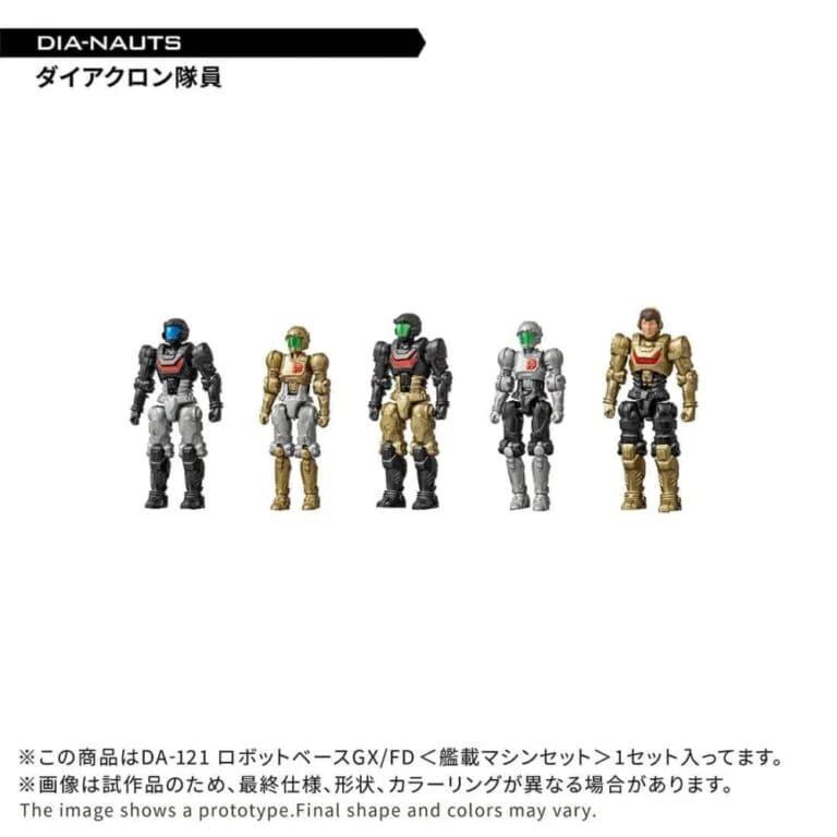 DIACLONE DA-121 ROBOT BASE GX/FD - CARRIER MACHINE SET