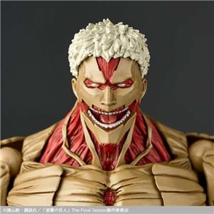 kaiyodo revoltech ay attack on titan armored titan rerun