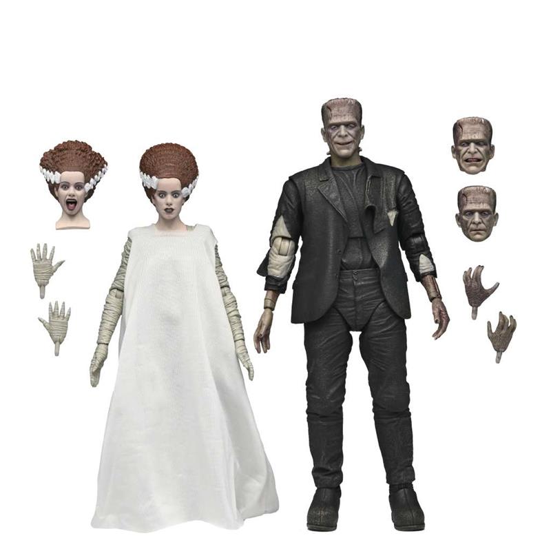 UNIVERSAL MONSTERS - BRIDE OF FRANKENSTEIN 90TH MONSTER & HIS MATE 2PACK